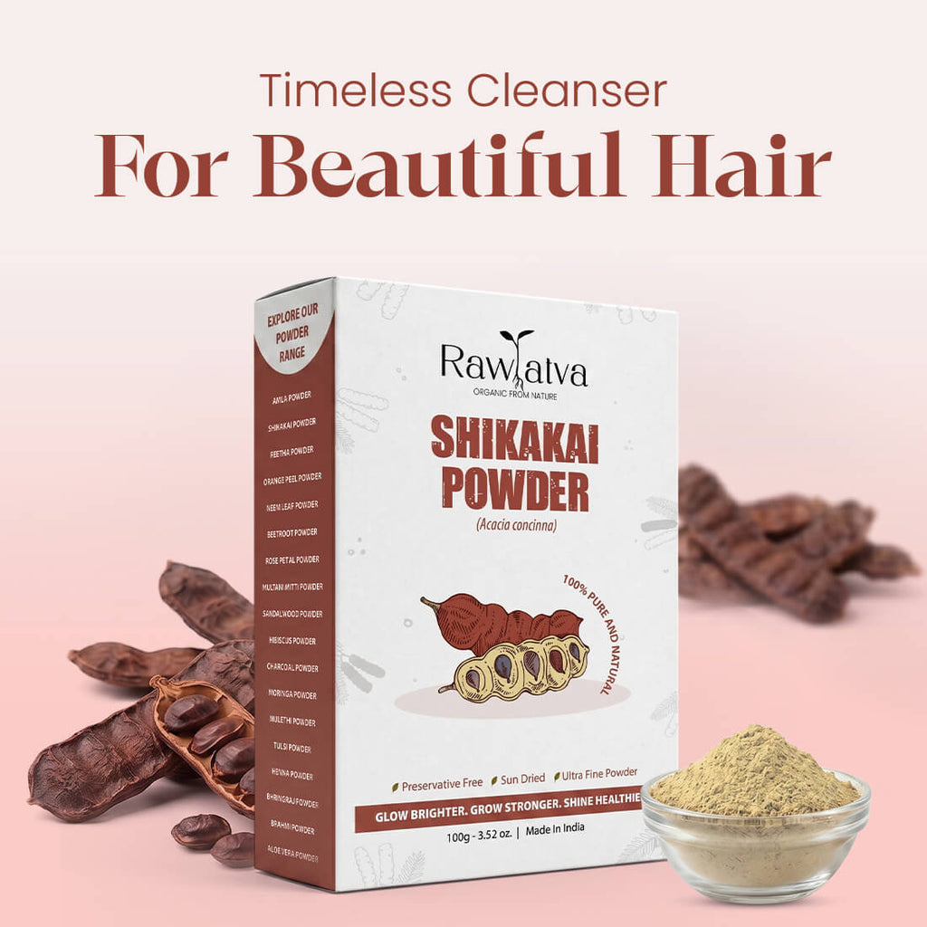 Shikakai Powder | For Strong, Shiny & Healthy Hair | 100g