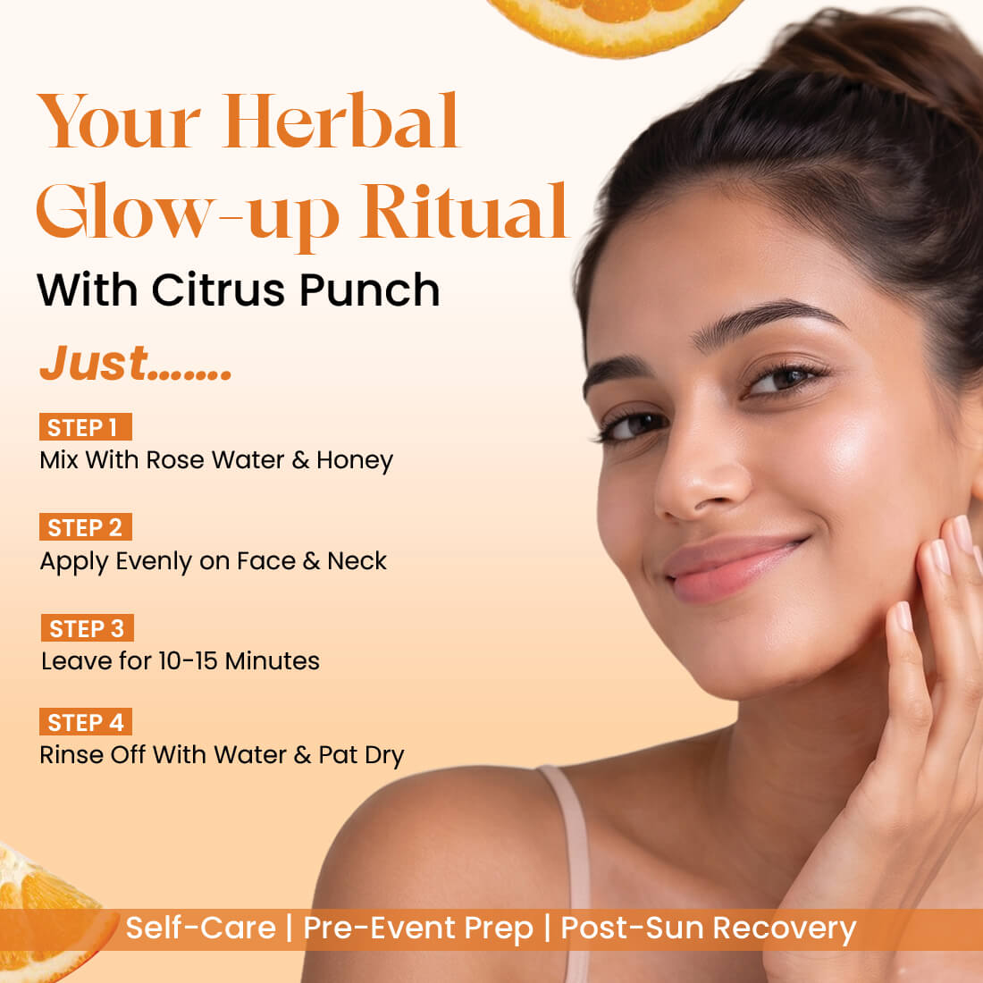 Orange Peel Powder | For Skin Brightening & Tan Removal | 200g