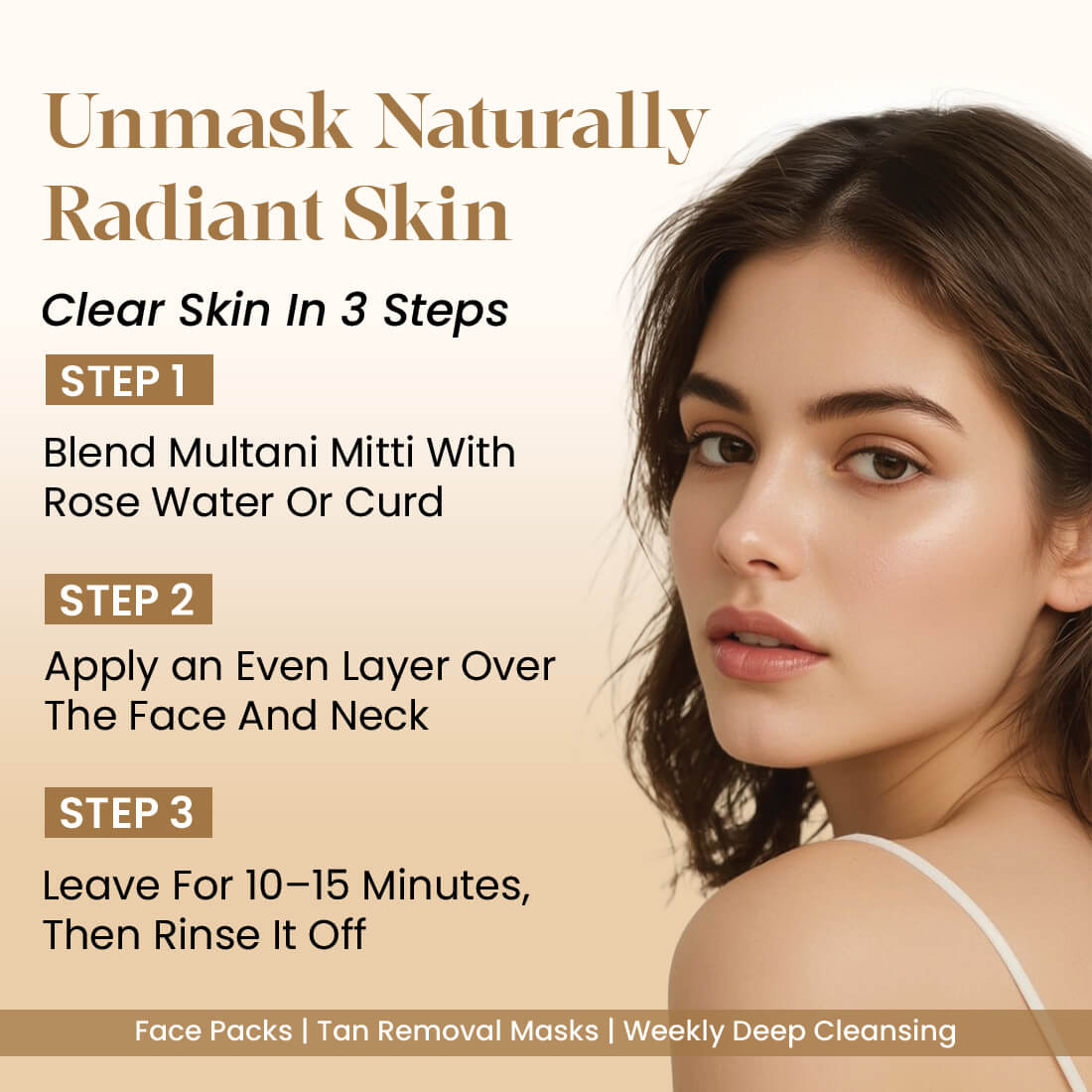 Multani Mitti Powder | For Deep Cleansing & Glow  | 200g