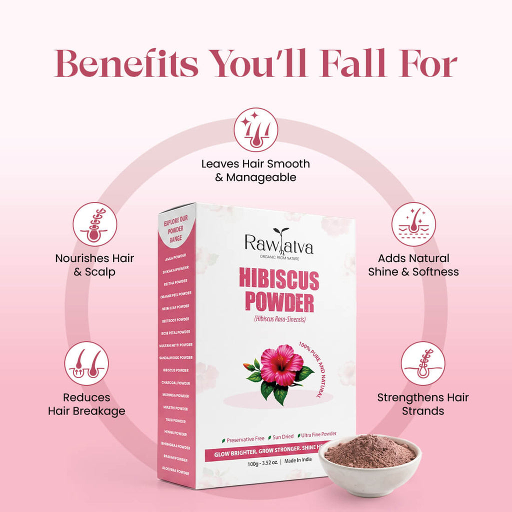 RawTatva Hibiscus Powder | 100G