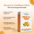 Orange Peel Powder | For Skin Brightening & Tan Removal | 200g