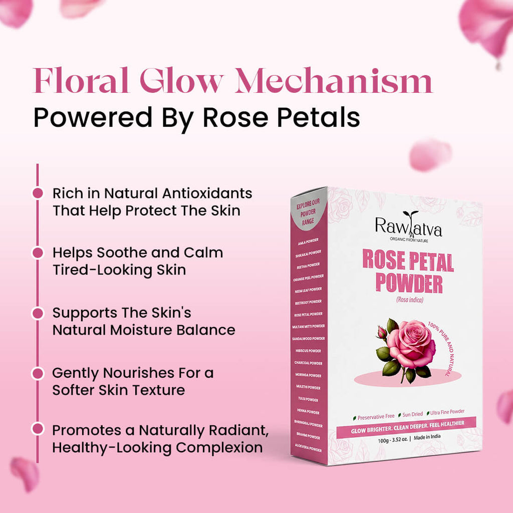 Rose Petal Powder | 100G