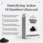 Bamboo Charcoal Powder | Deep Detox & Pore Cleansing | 100g