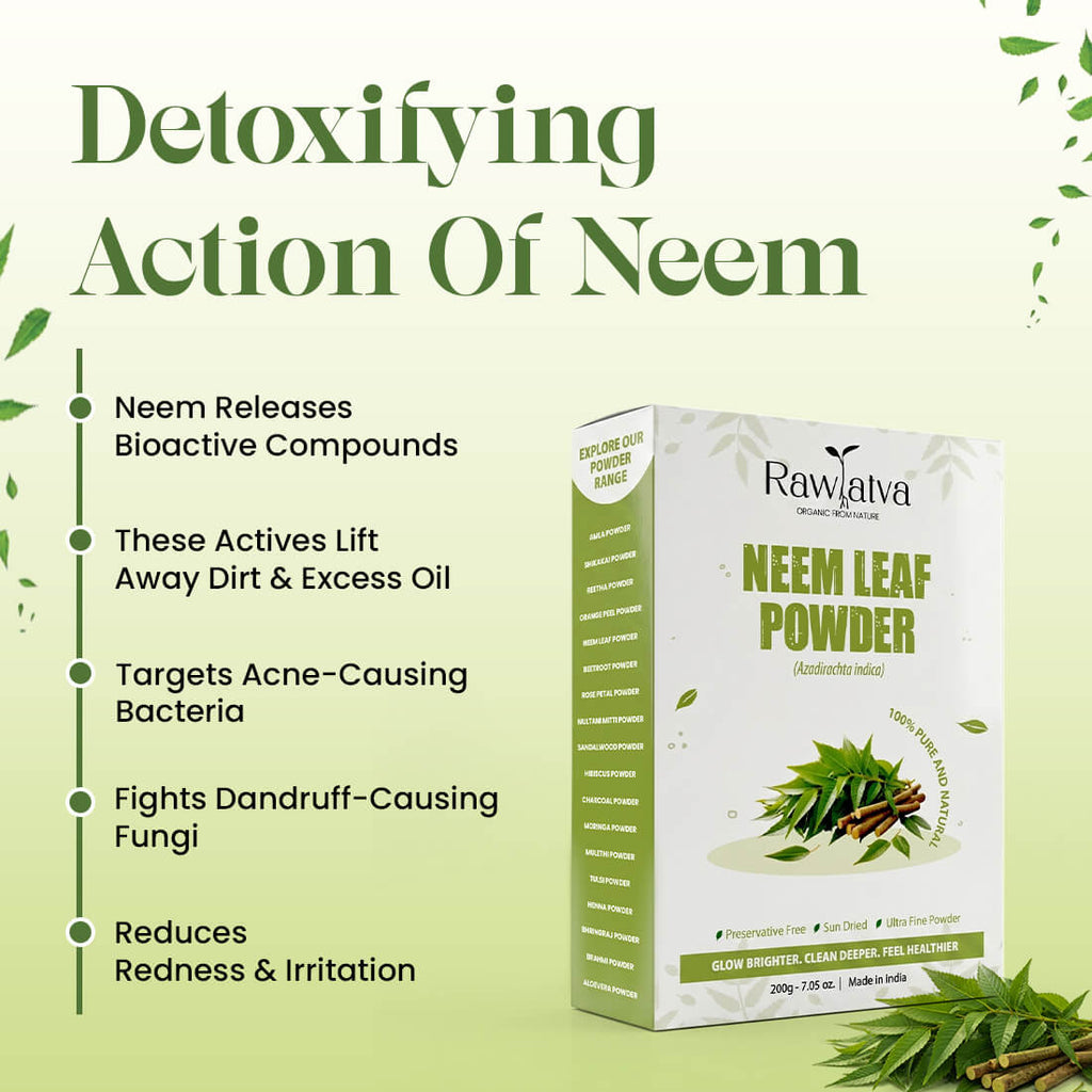 Neem Powder | Skin Purifying  & Hair Care Powder | 200g