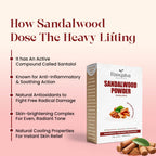Sandalwood Powder | For Soft, Soothing Skin & Glow | 100g