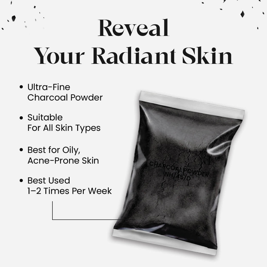 Bamboo Charcoal Powder | Deep Detox & Pore Cleansing | 100g