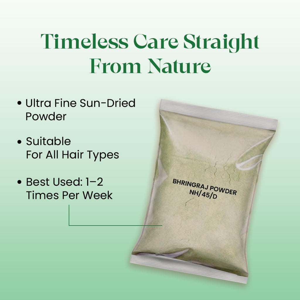 Bhringraj Powder | Ayurvedic Hair Growth Powder | 100g