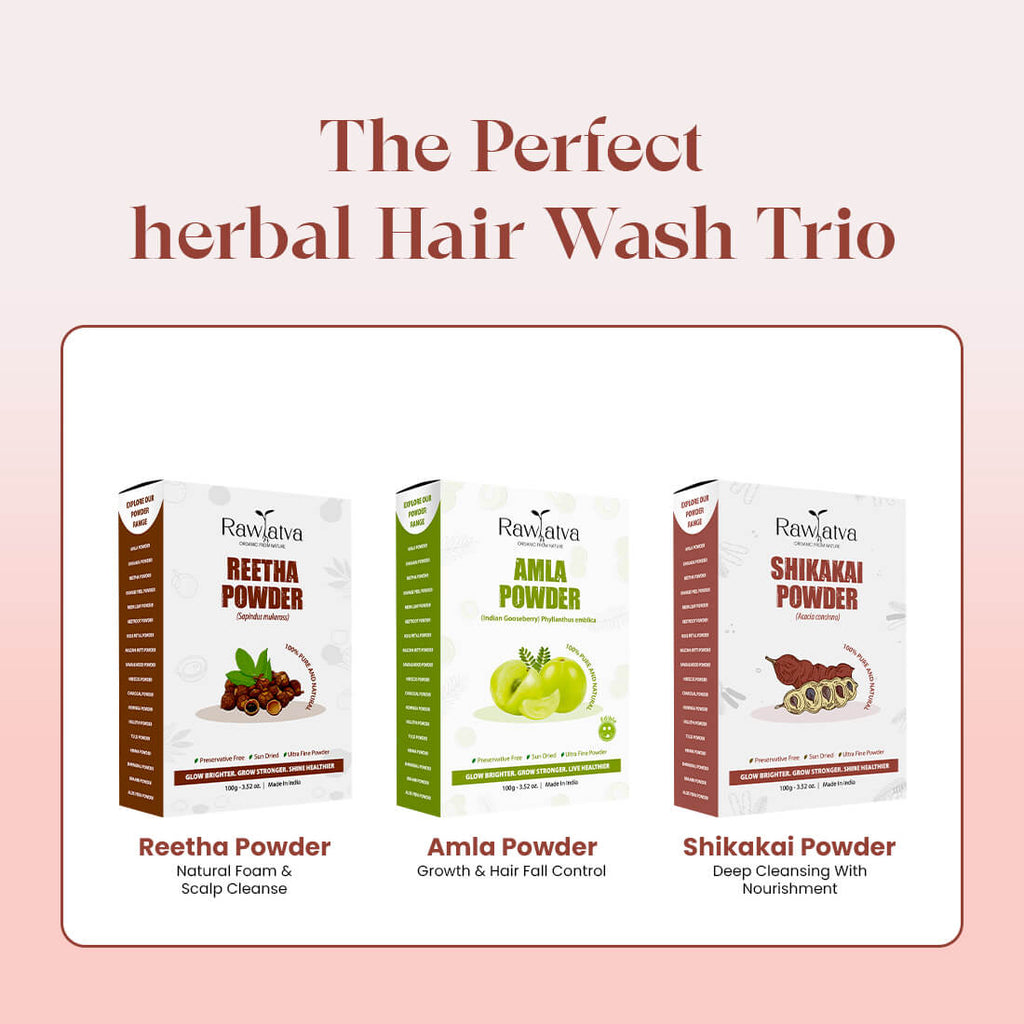 Shikakai Powder | For Strong, Shiny & Healthy Hair | 100g